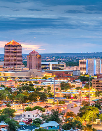 Albuquerque city view