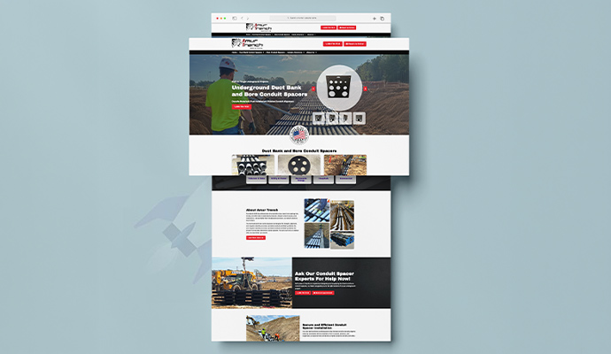 Amur Trench website view